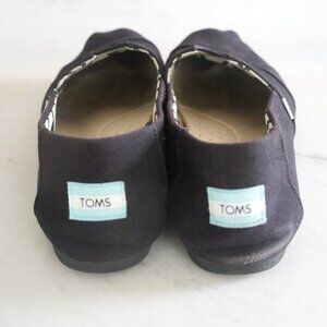 Black Alpargata Toms Shoe Size 11